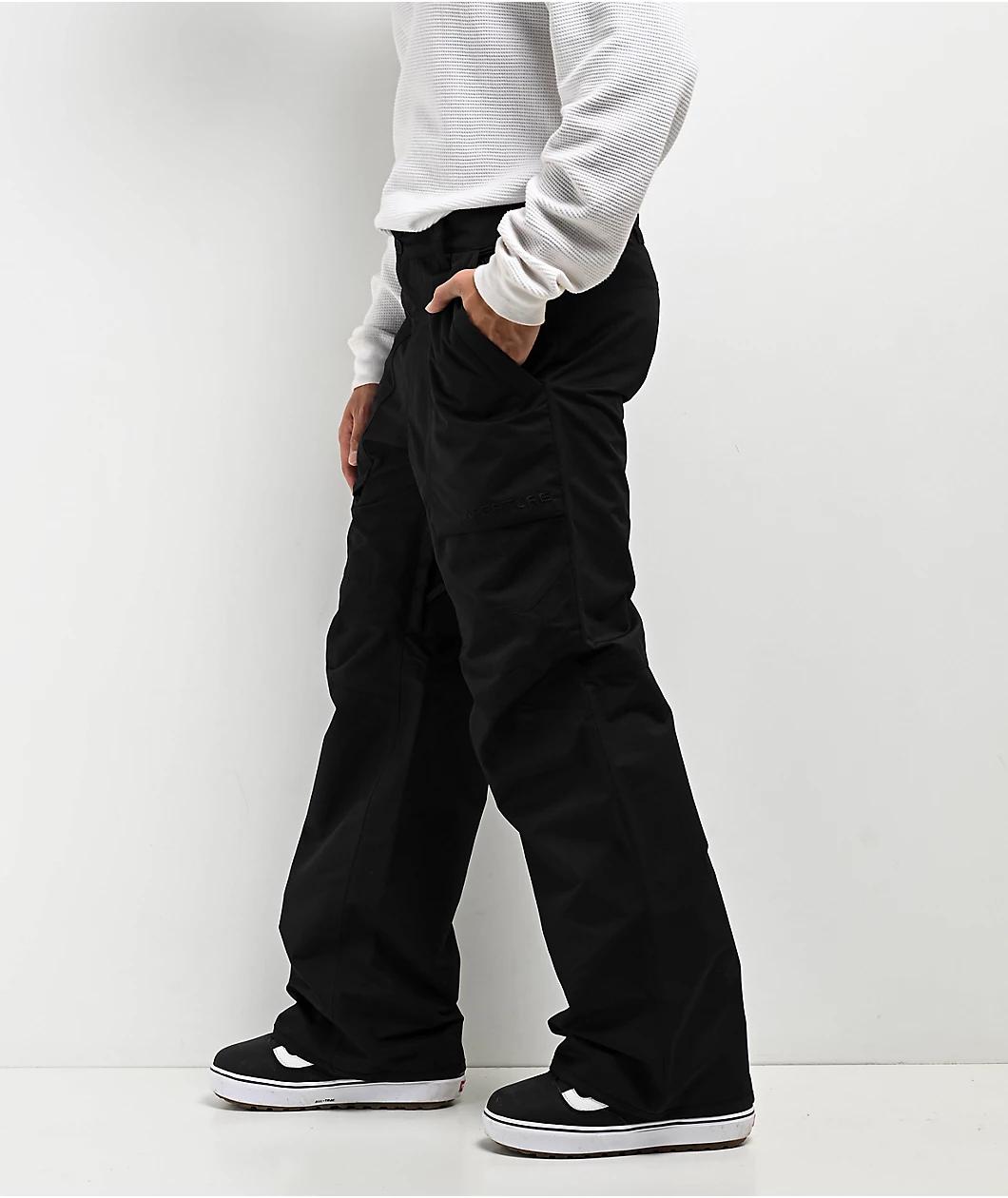 Aperture Hatchet Black 10K Snowboard Pants 2025 Product Image