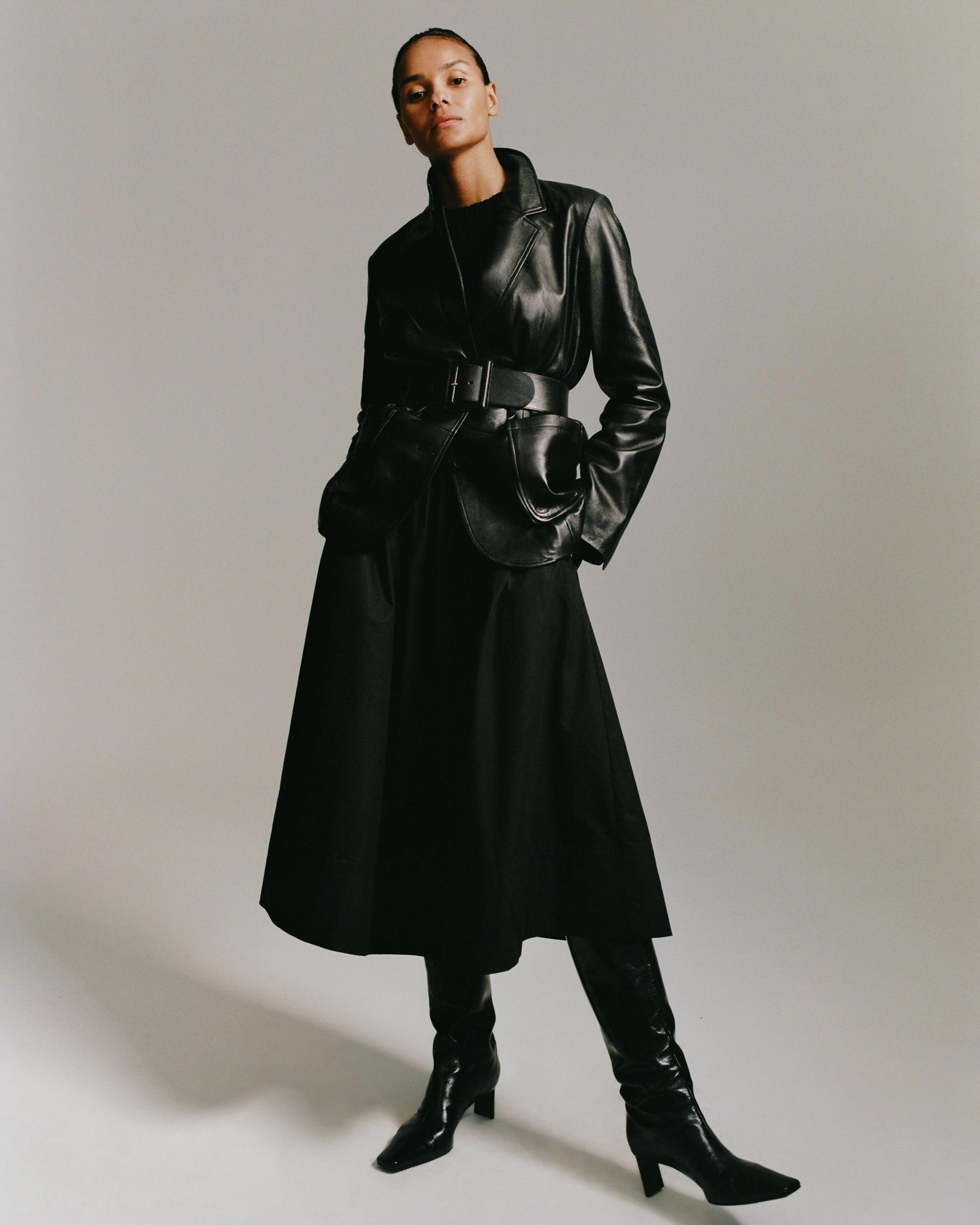 Quince | Women's Poplin A-line Maxi Skirt Organic Cotton Product Image