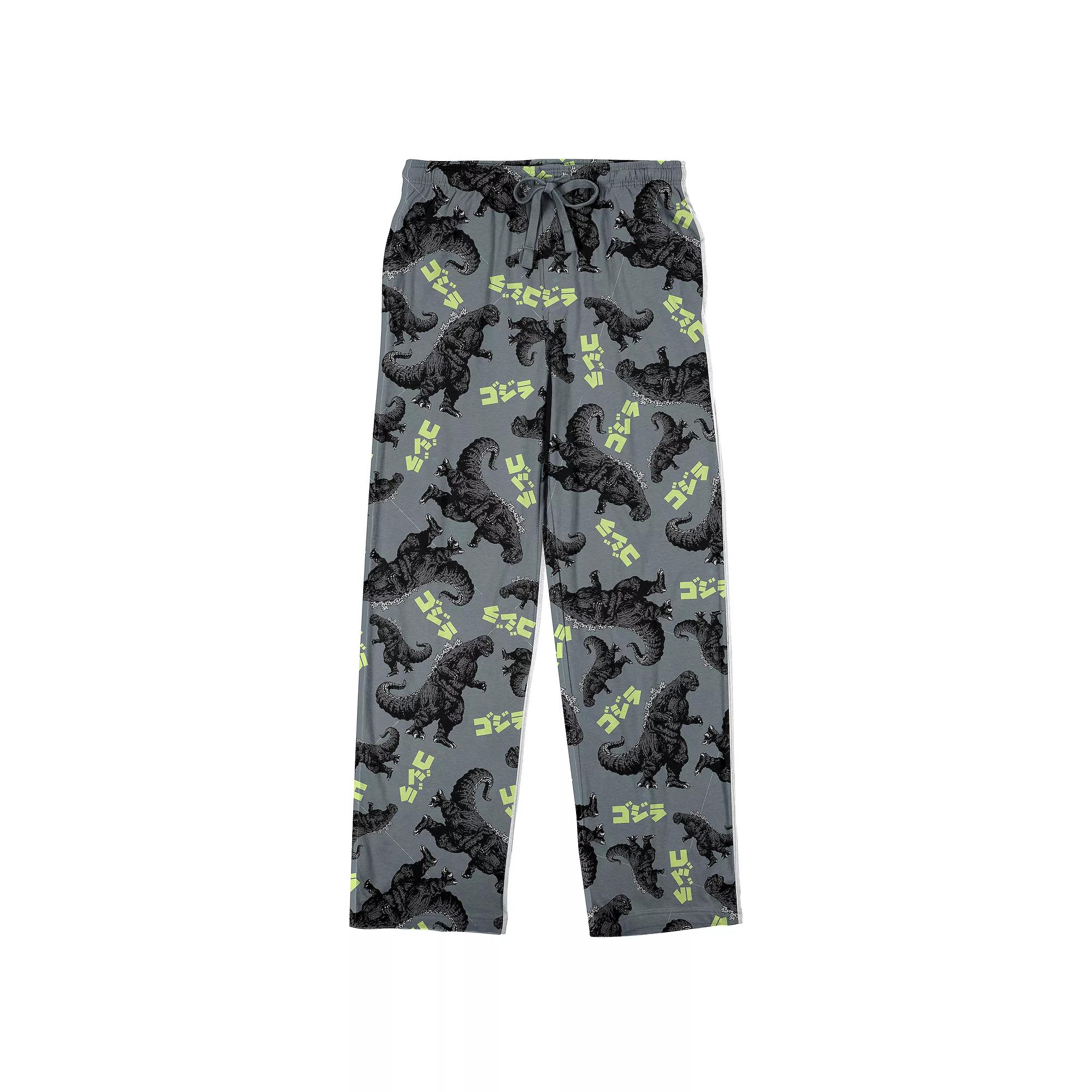 Men's Godzilla Pajama Pants,  Product Image