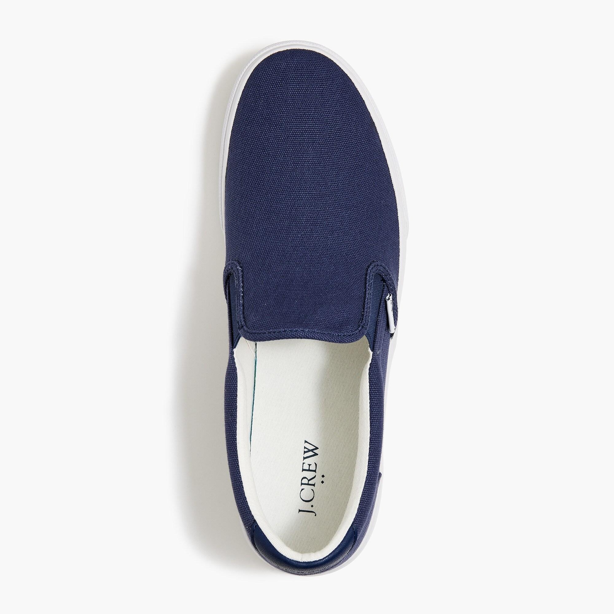 Canvas slip-on sneakers Product Image