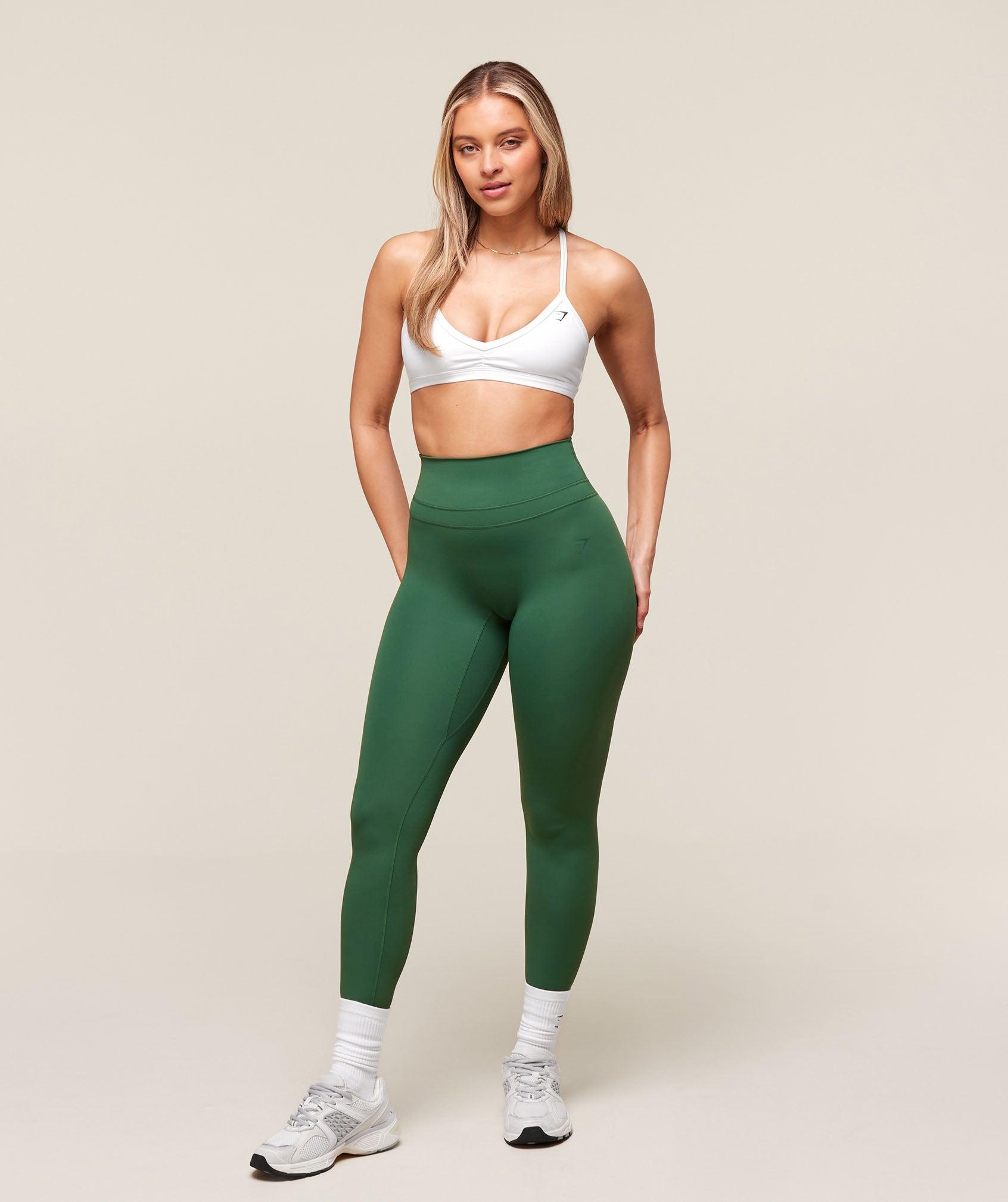 Gymshark Minimal Sports Bra - White Female Product Image