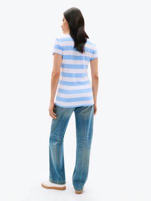 Slim Fit Rugby Stripe Zip Polo Product Image