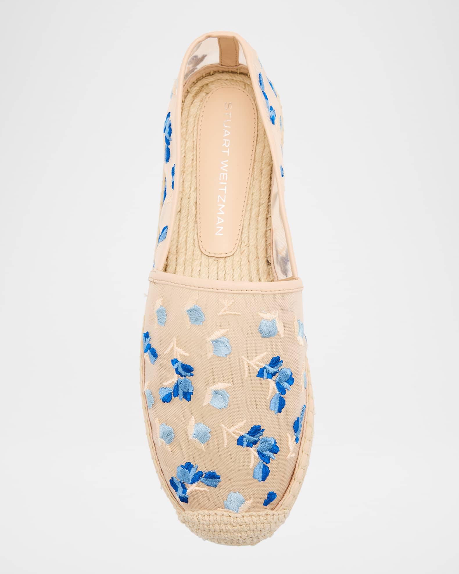 Bareitall Cotton Espadrille Loafers Product Image