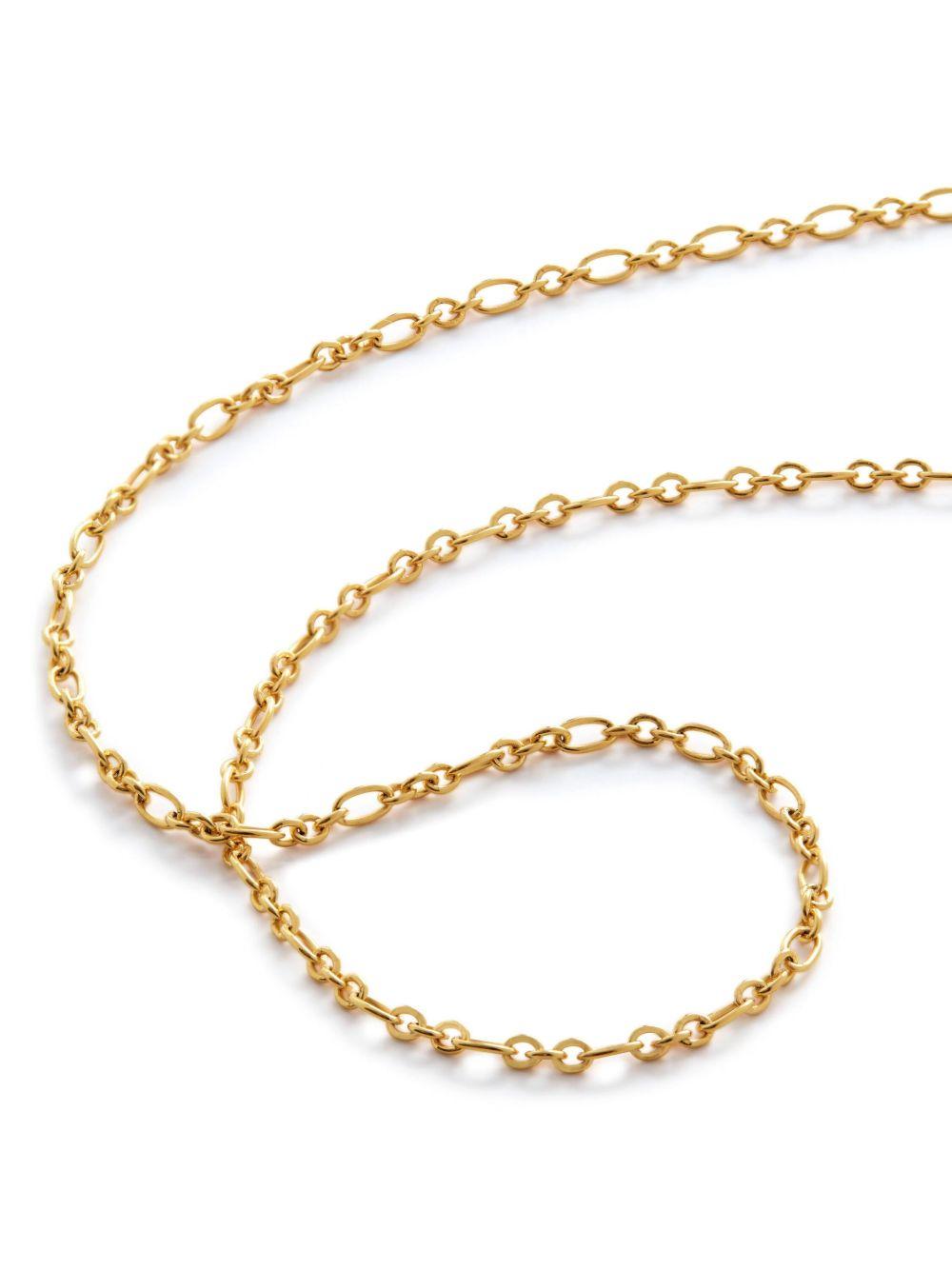 18kt gold vermeil Woven Chain necklace Product Image
