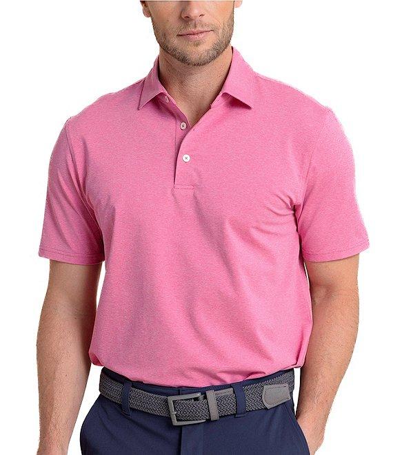 Southern Tide Brrr°®-eeze Heather Performance Stretch Short Sleeve Polo Shirt Product Image