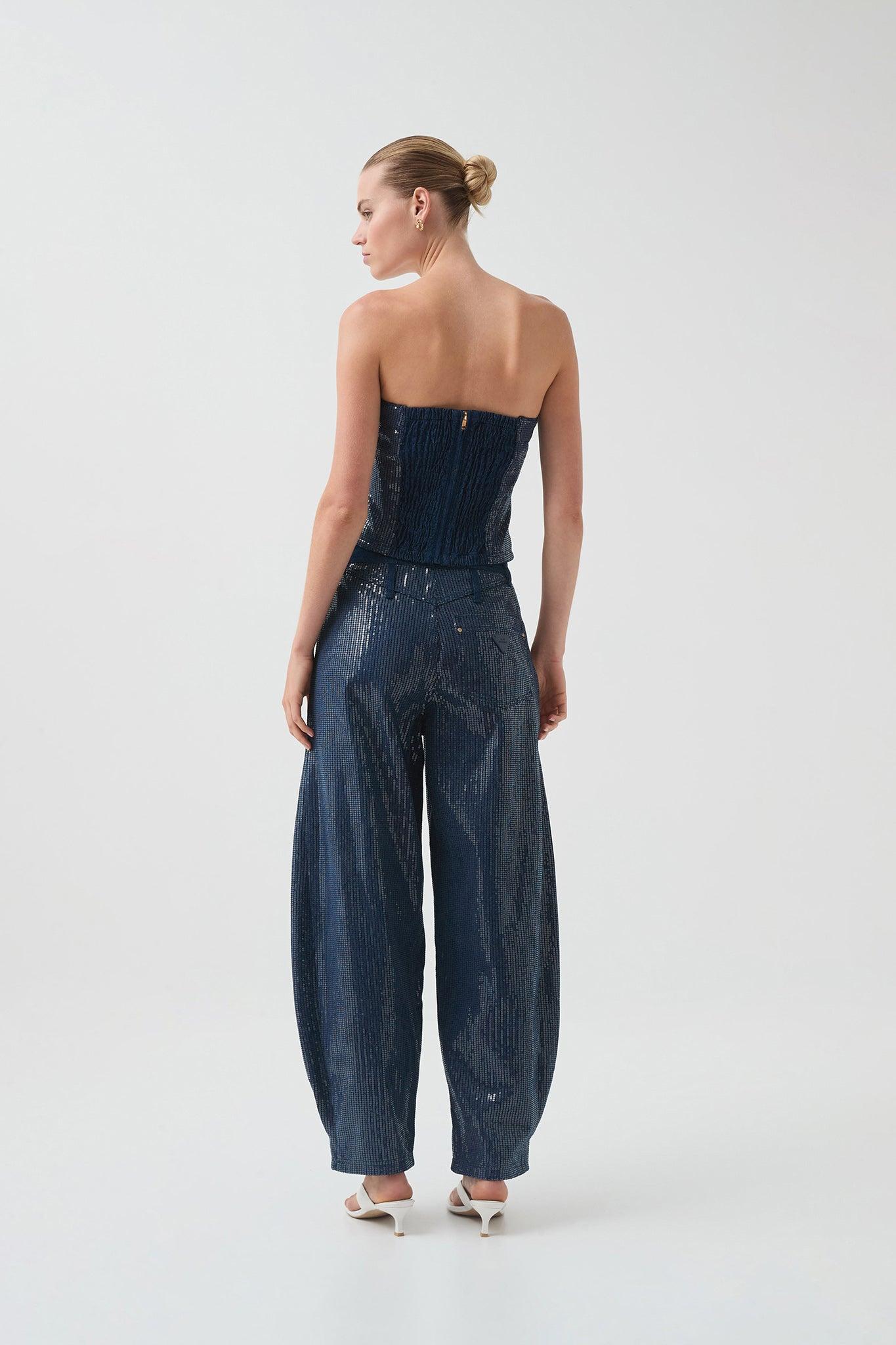 Reflect Denim Bustier Product Image