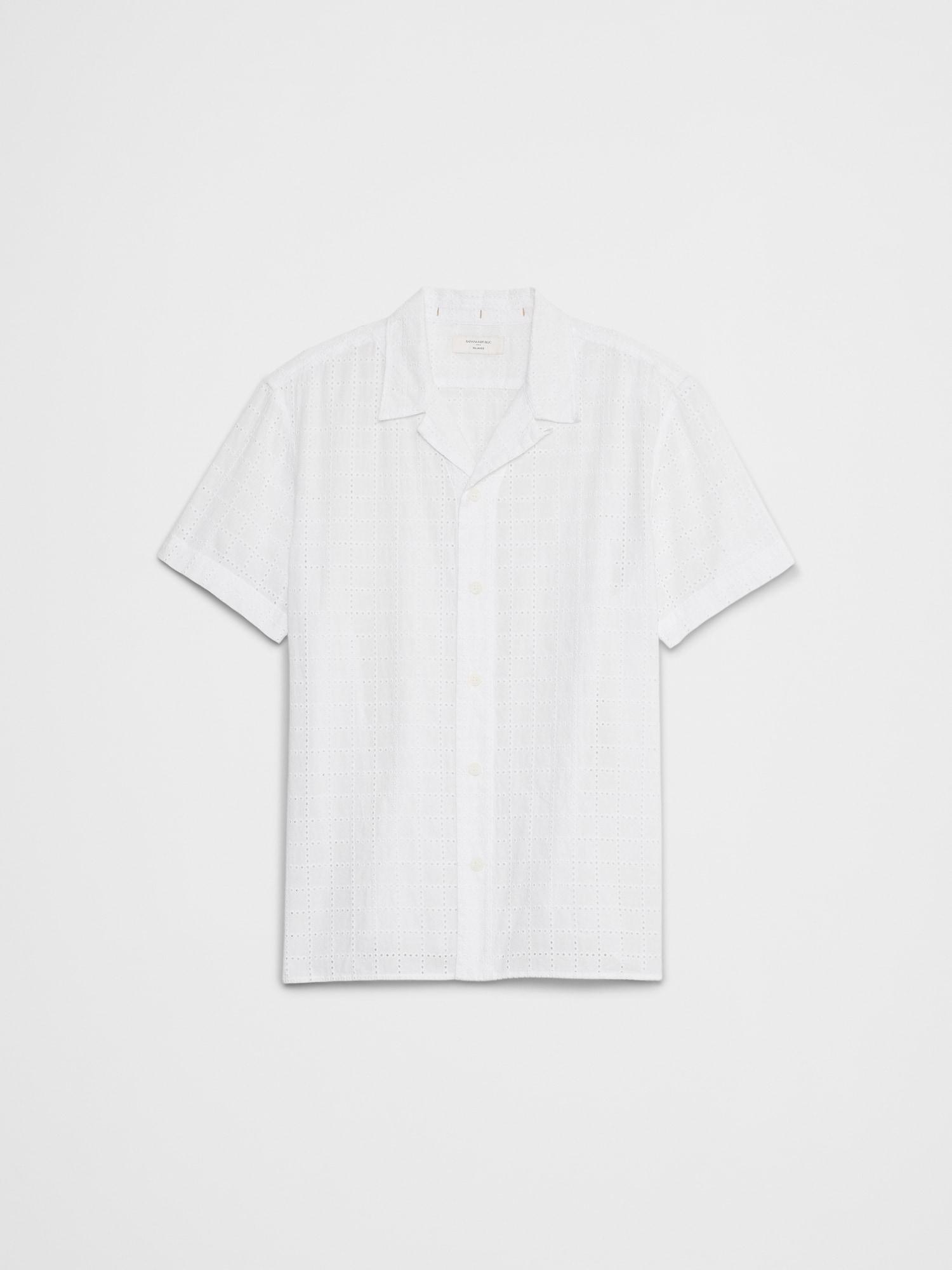 Eyelet Resort Shirt Product Image