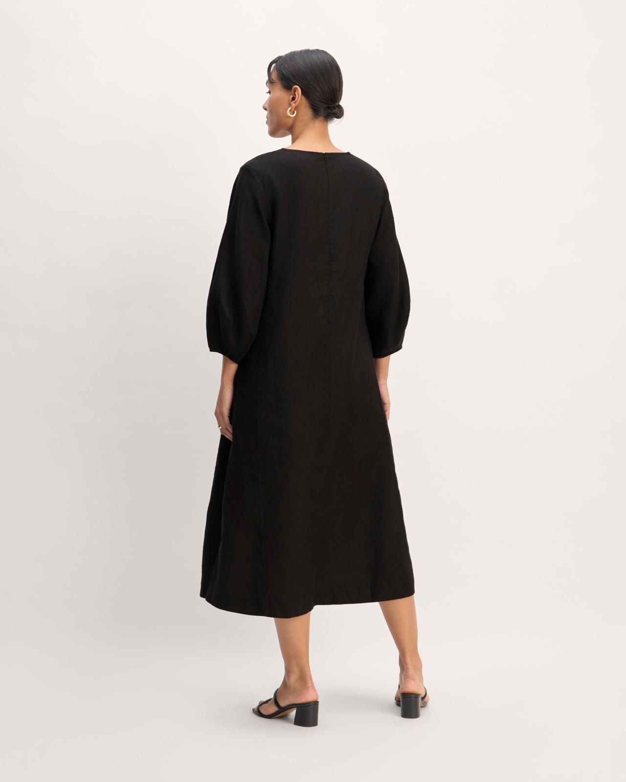 Womens Linen A-Line Midi Dress by Everlane Product Image