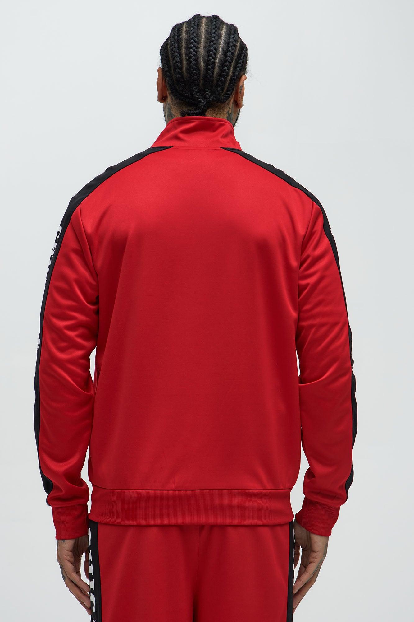 Bulls Stand By Track Jacket - Red Male Product Image