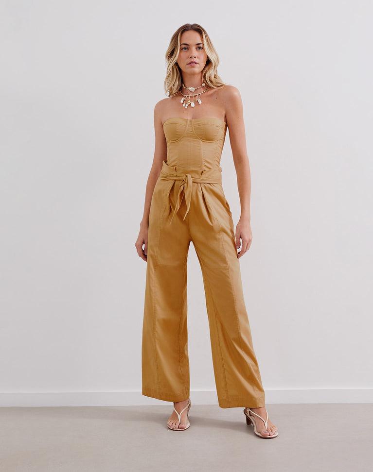 Domenique Pants (exchange only) - Walnut Product Image