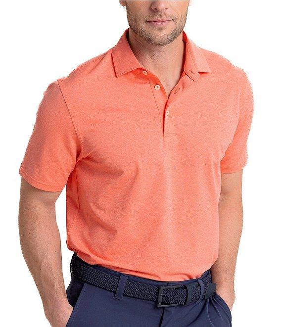 Southern Tide Brrr°®-eeze Heather Performance Stretch Short Sleeve Polo Shirt Product Image