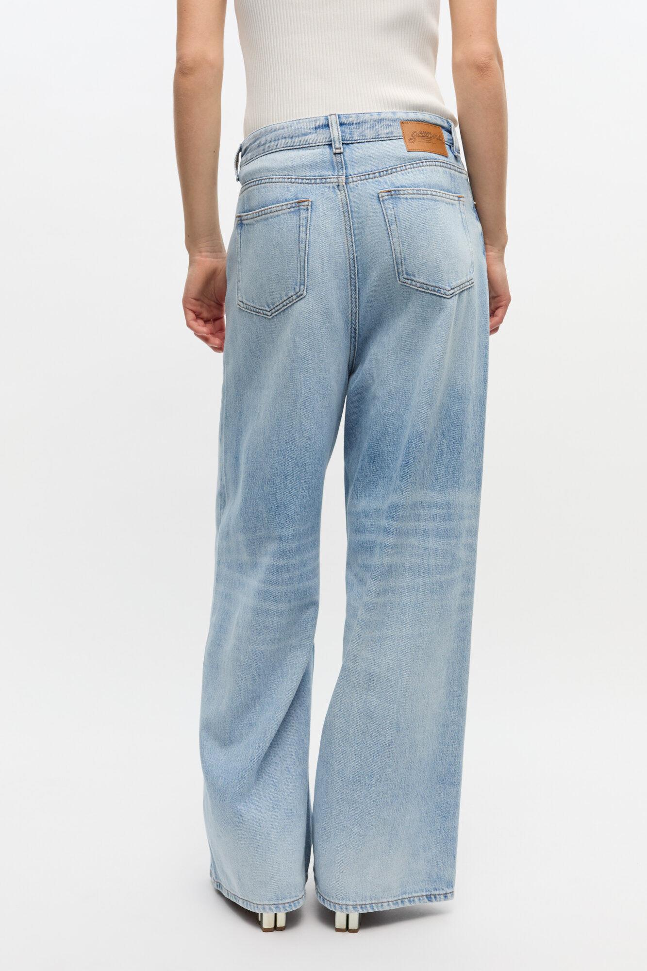 Light Blue Baggy Jeans Product Image