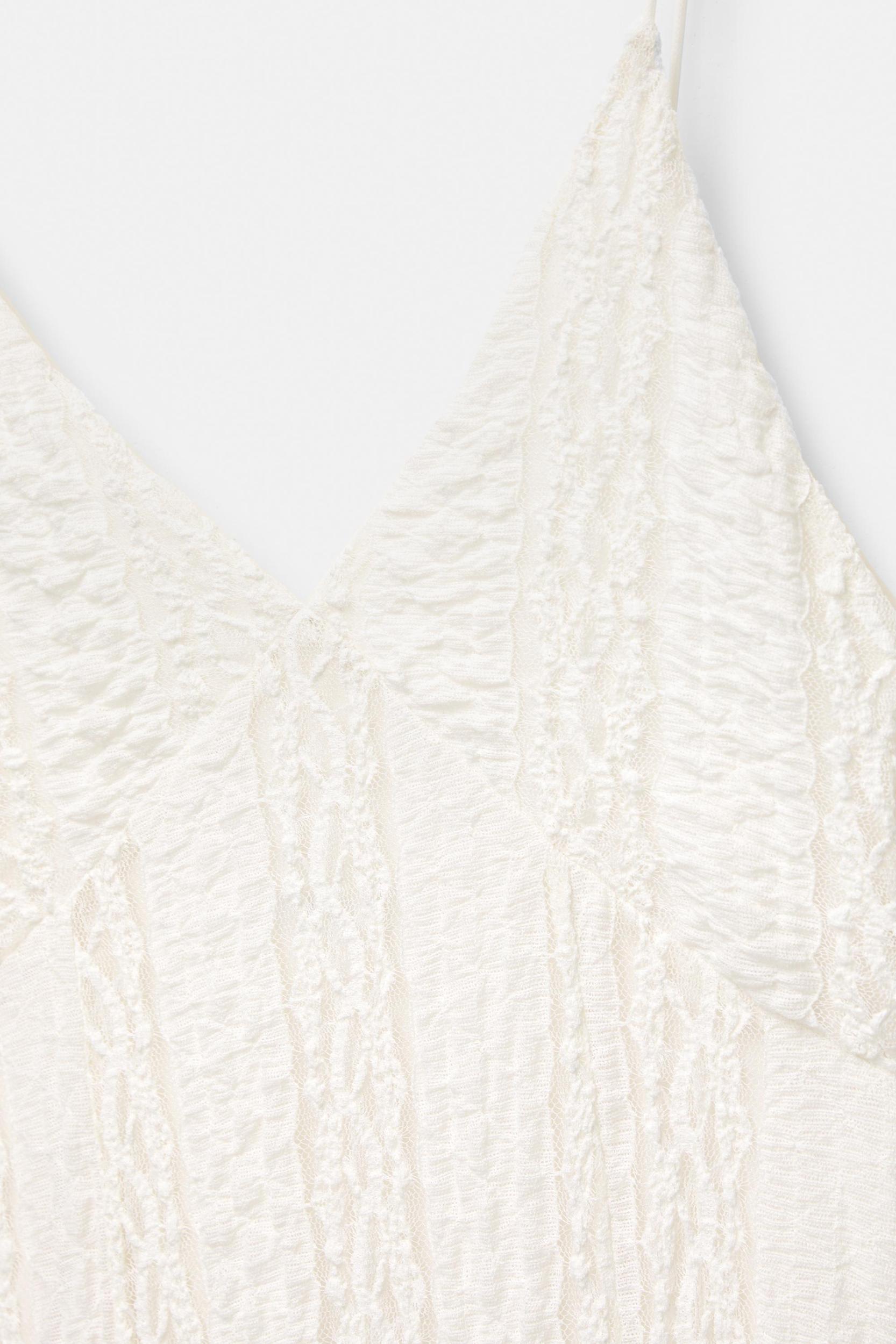 Lace Strappy Midi Dress Product Image