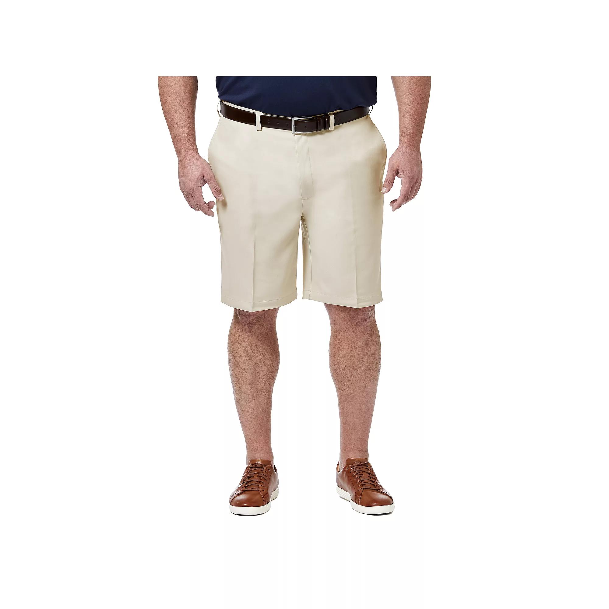 Big & Tall Haggar Cool 18 PRO Classic-Fit Pleated Shorts, Mens Product Image