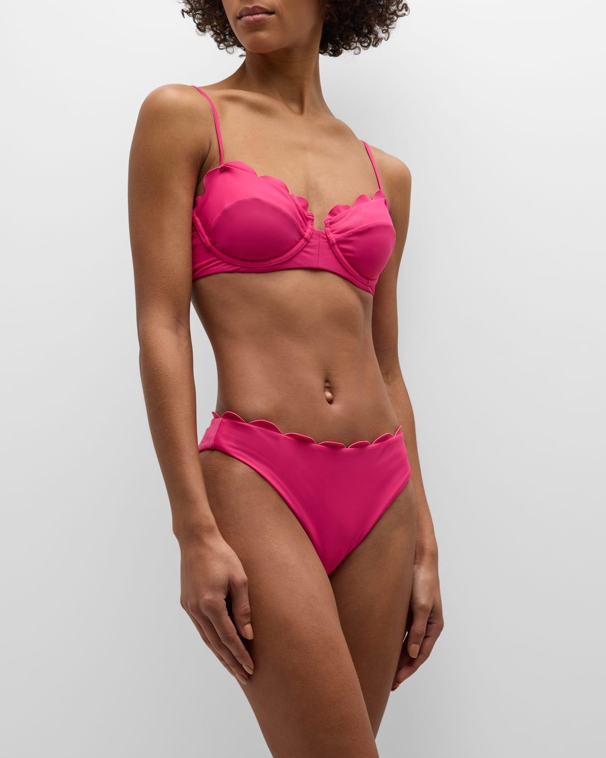 Womens Amani Scalloped Bikini Bottom Product Image