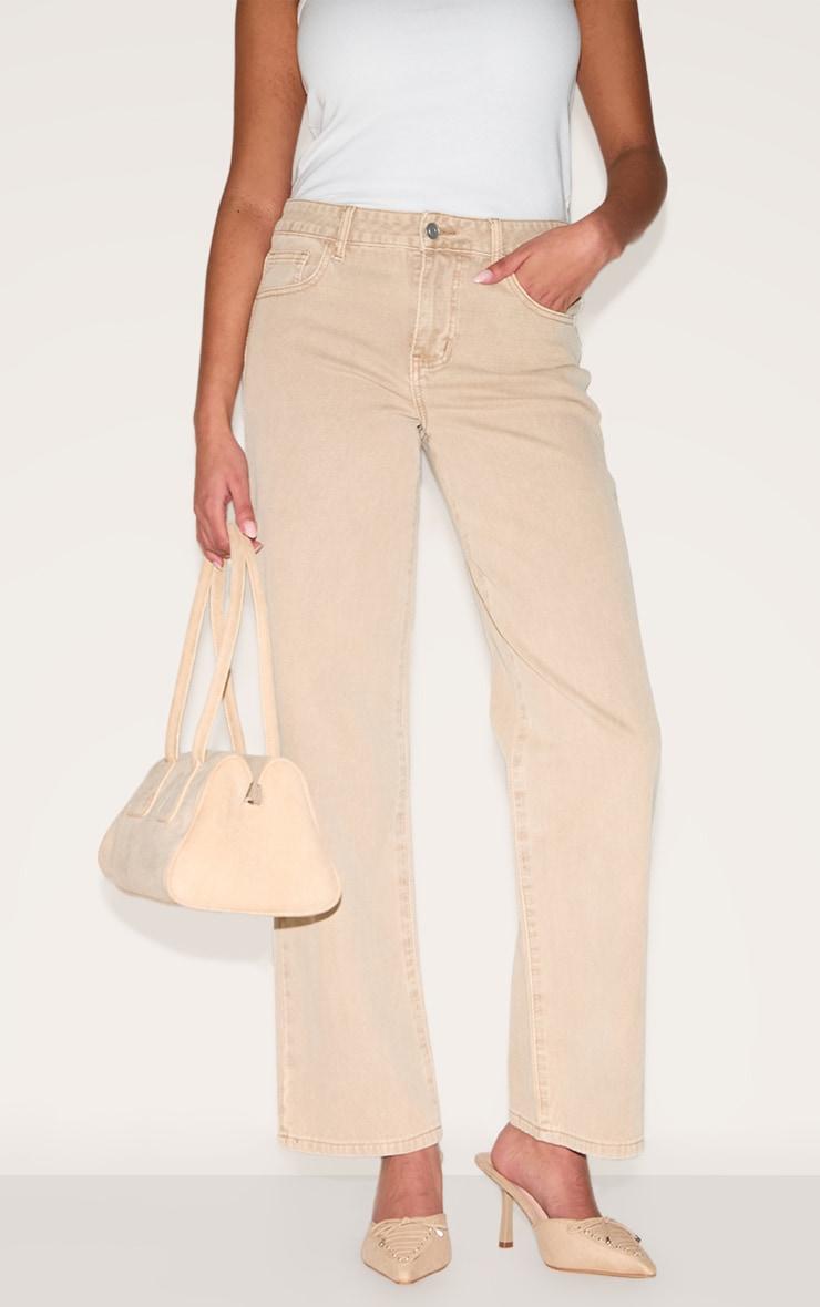 Beige Faux Suede Wide Fit Pointed Toe Lace Up Heeled Mules Product Image