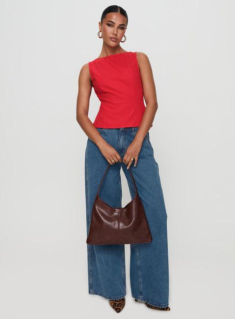 Lilitina Top Red Product Image