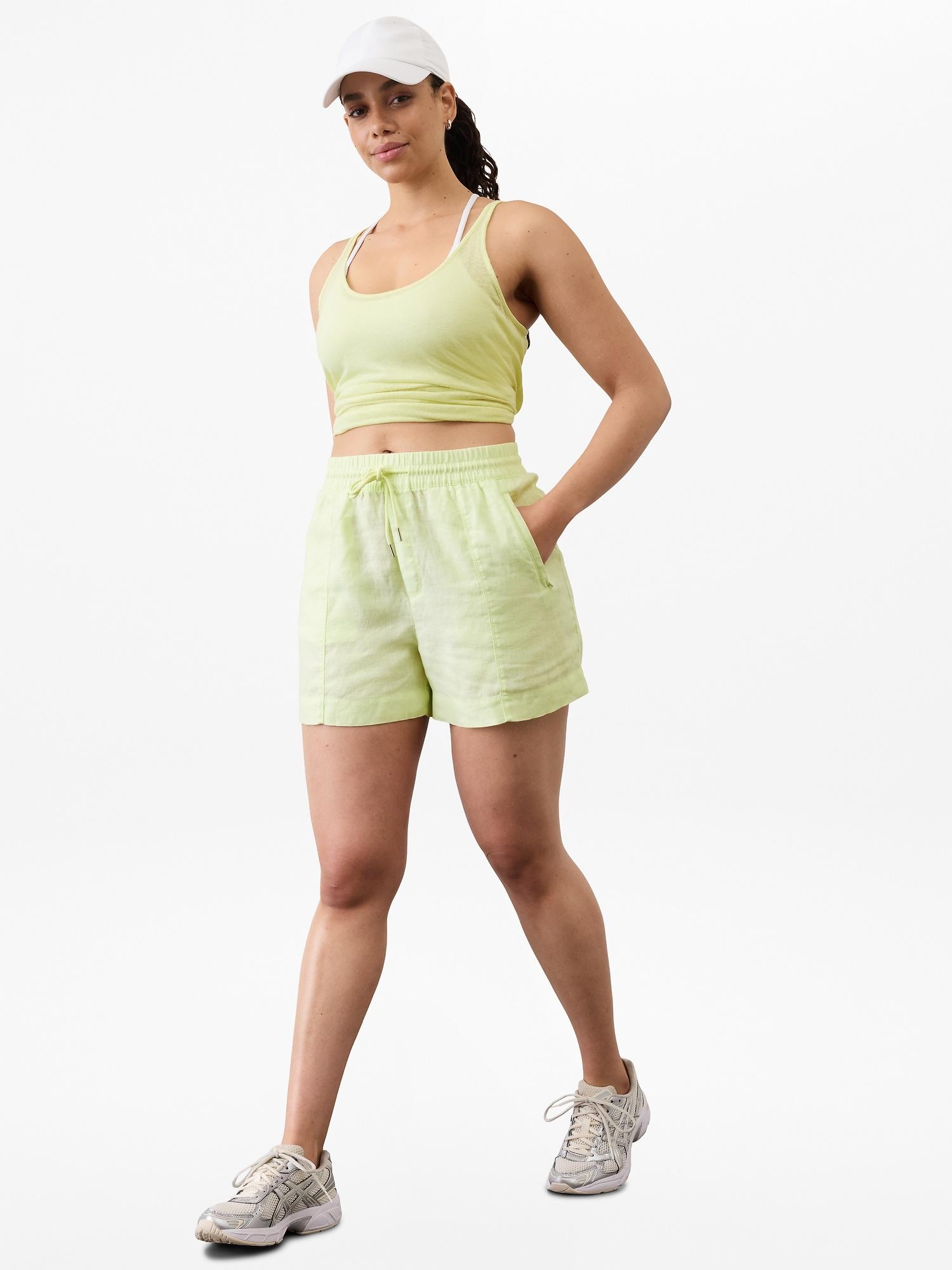 Retreat Linen Mid Rise 4" Short Product Image