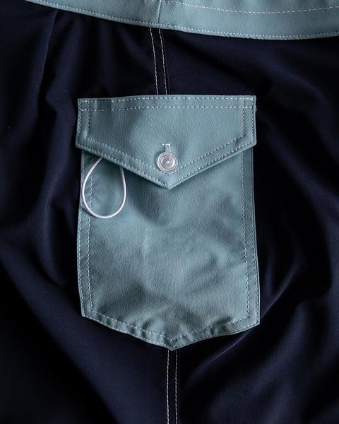 808 Boardshorts - Navy/Light Blue Product Image