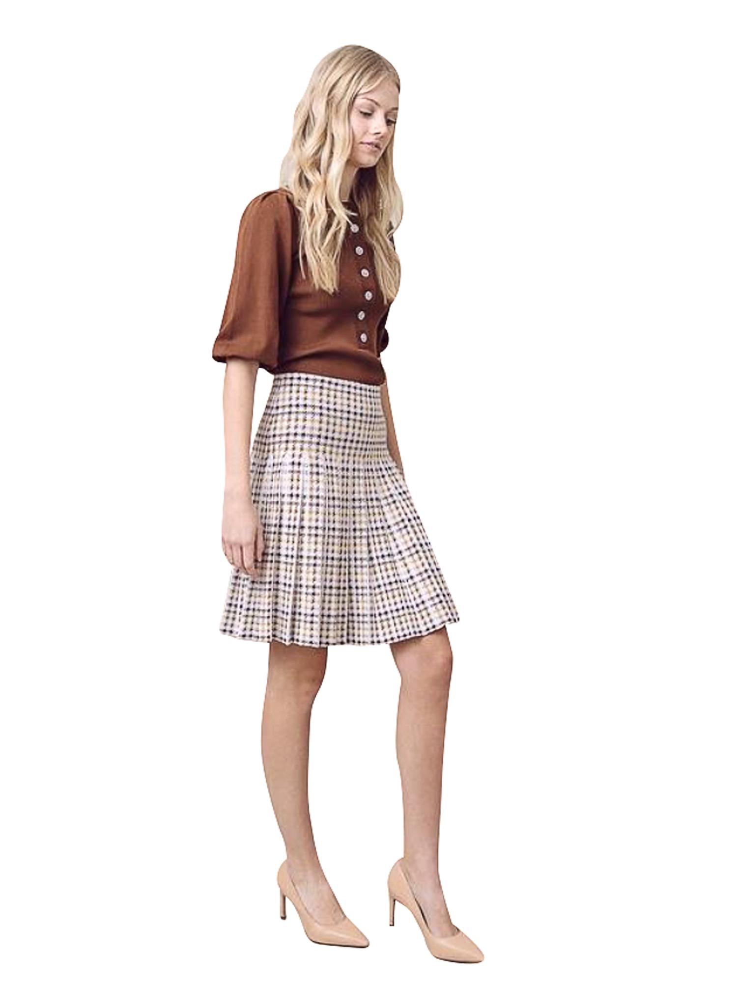 Apparalel Knit Pleat Infinity Skirt Product Image
