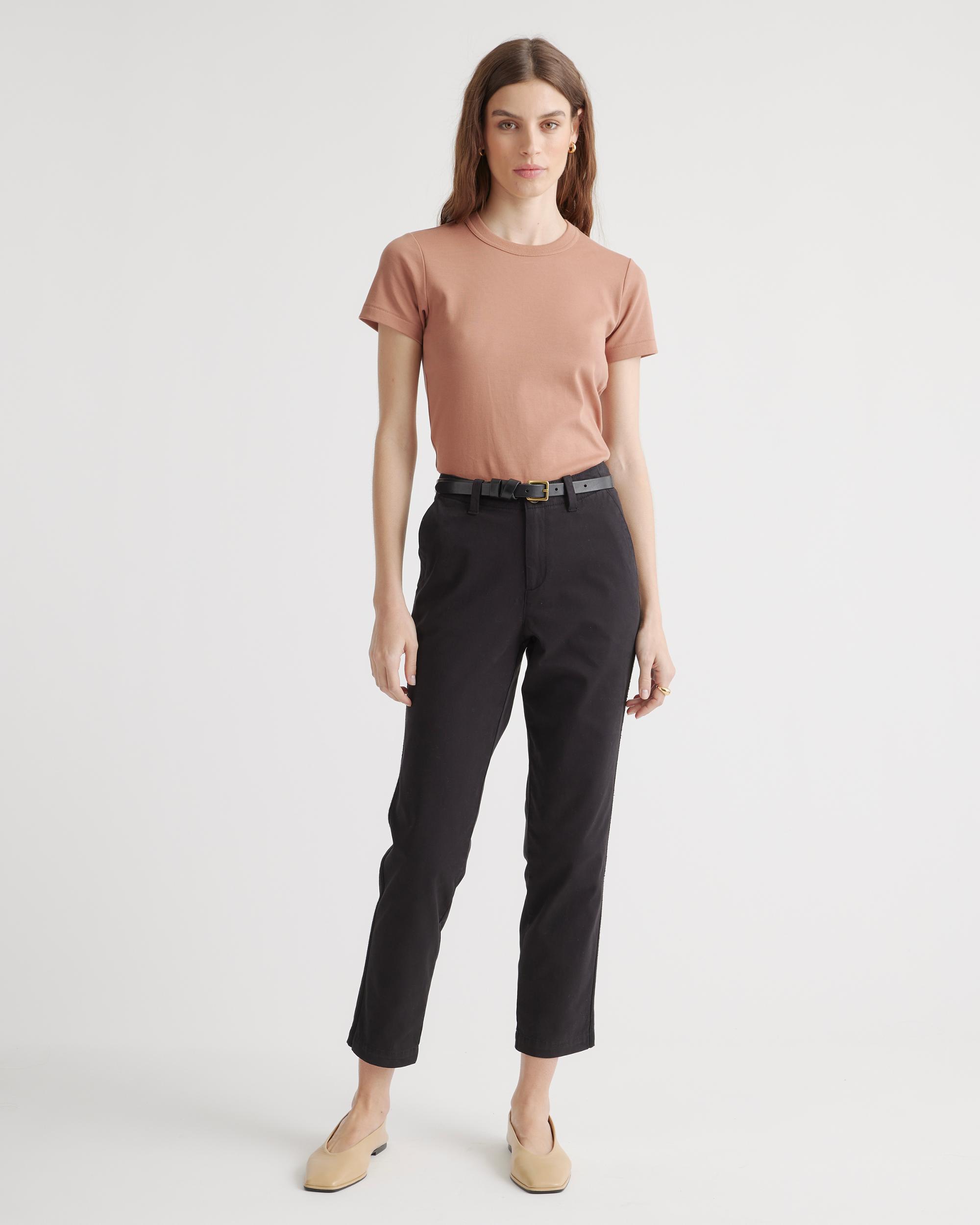 Quince | Women's Stretch Cotton Twill Girlfriend Chino Pants Product Image