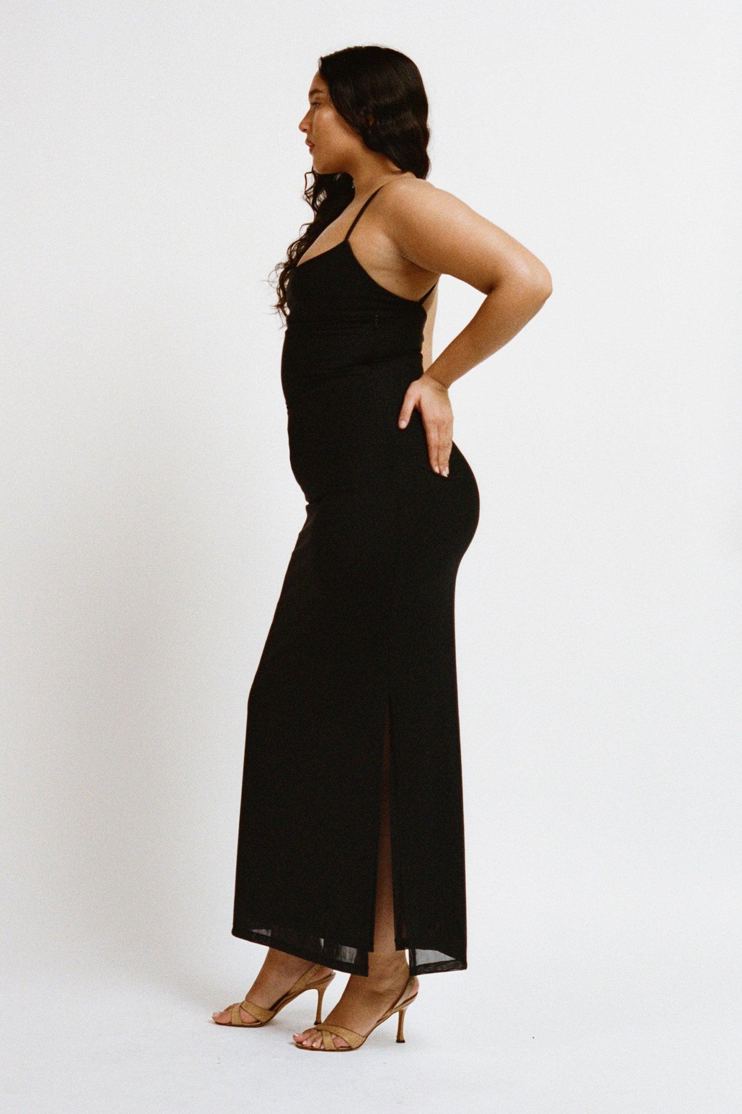 THAIS DRESS - BLACK Product Image