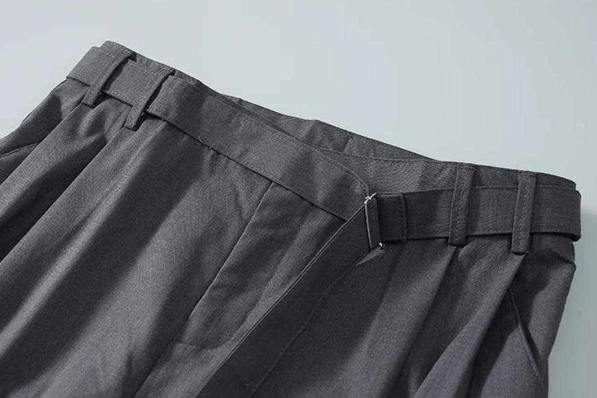 RT No. 11712 CASUAL SHIRT & PLEATED STRAIGHT PANTS Product Image