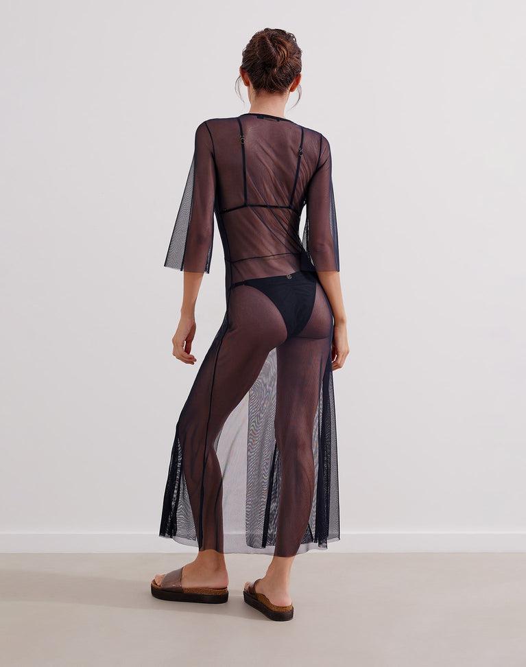 Karlie Long Cover Up (Exchange Only) - Indigo Product Image