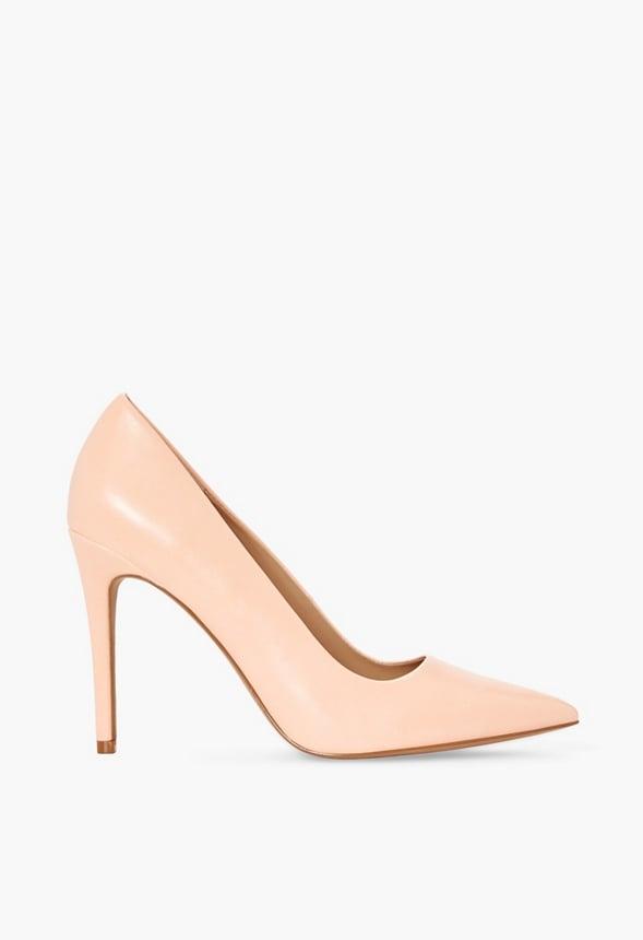 JustFab Margaux Platform Loafer Pump Womens Black/ White Size 8.5 Product Image