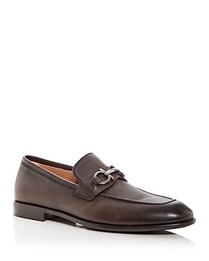 Ferragamo Mens Foster Leather Loafers Product Image