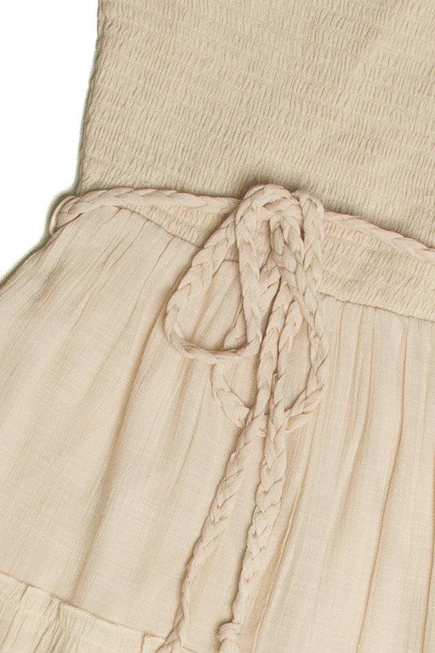 Sand Gauze Wide Leg Jumpsuit Product Image