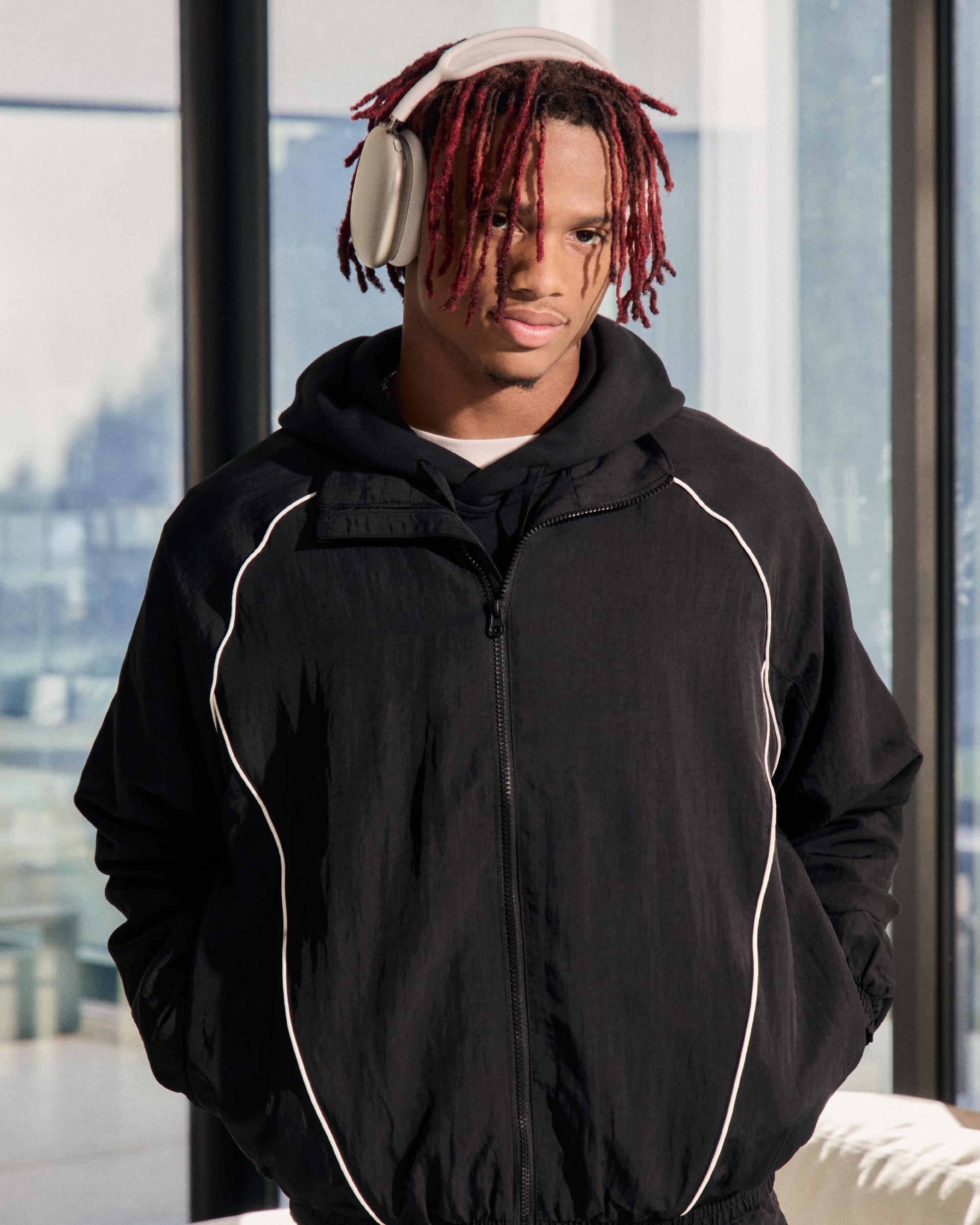 Zip-Up Windbreaker Jacket Product Image