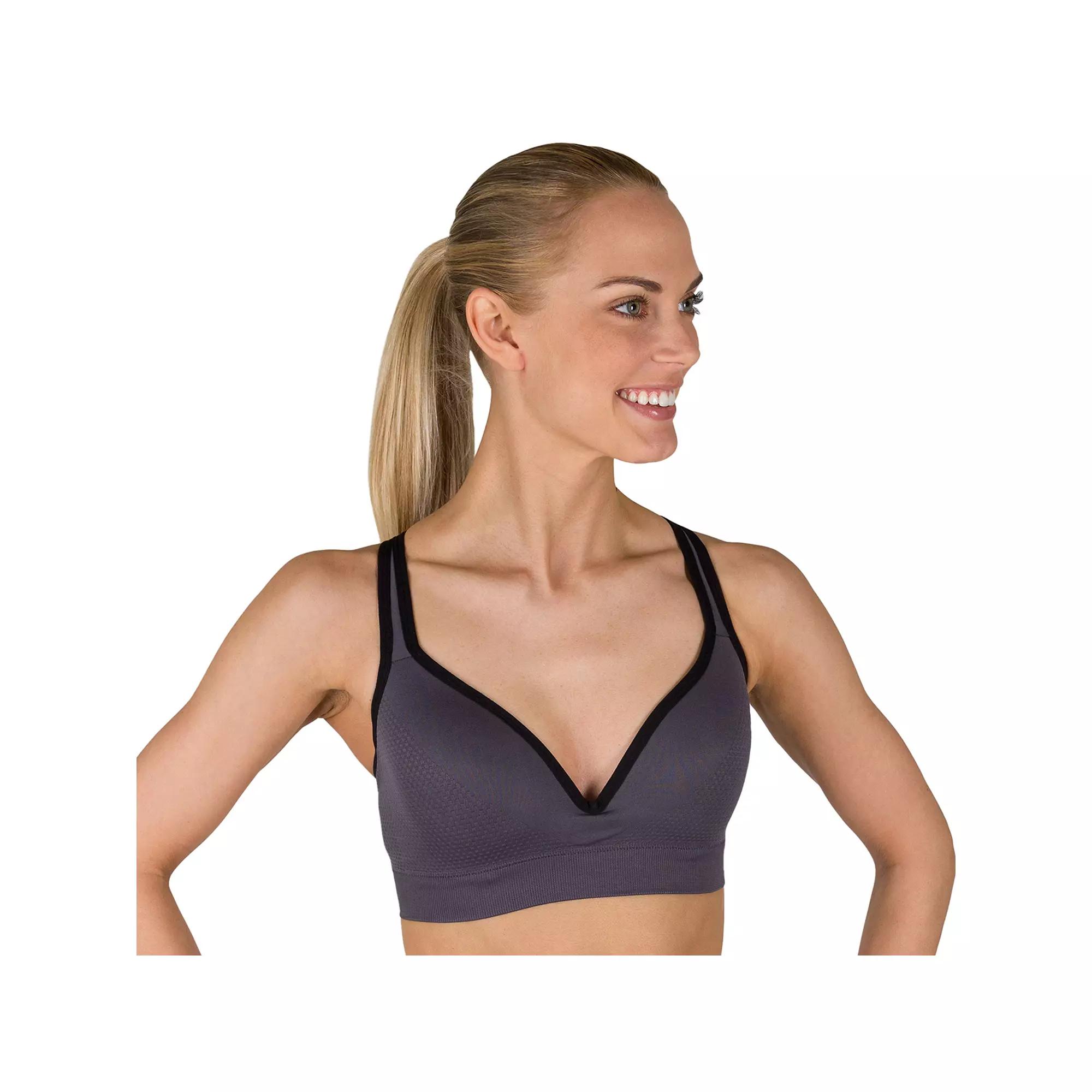 Jockey Sport® Bras: Seamless Molded Medium-Impact Sports Bra 8126, Women's,  Product Image