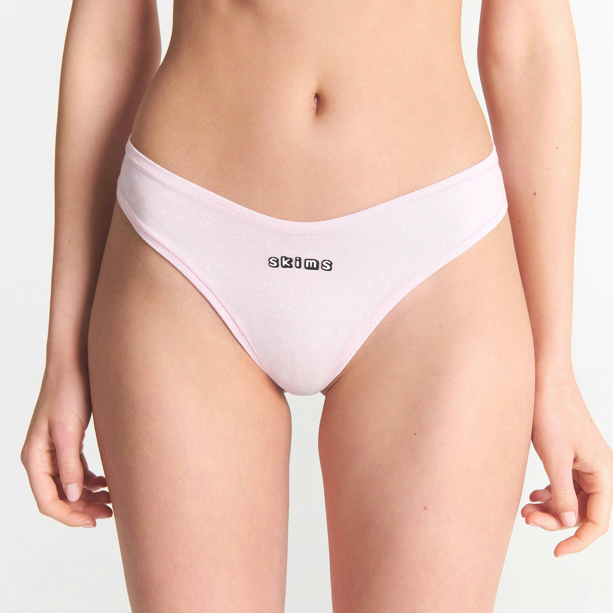 CACTUS PLANT FLEA MARKET X SKIMS COTTON JERSEY STRING BIKINI 5-PACK | SANTAS FAVORITE MULTI Product Image