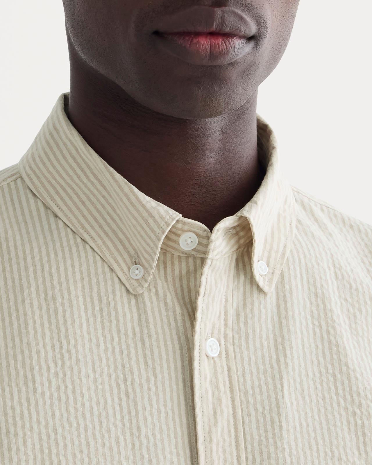Mens Seersucker Long-Sleeve Shirt by Everlane Product Image