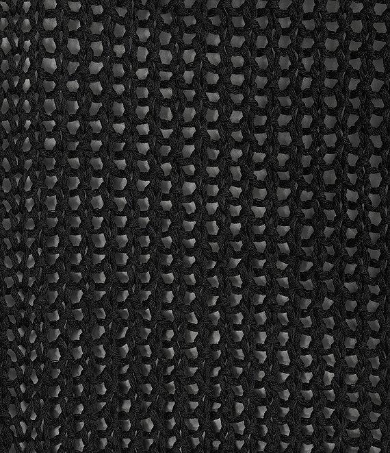 M Made in Italy Scoop Neck 3/4 Sleeve Knit Top Product Image