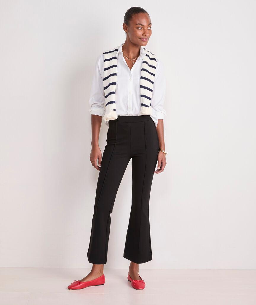 Crop Flare Ponte Pants Product Image