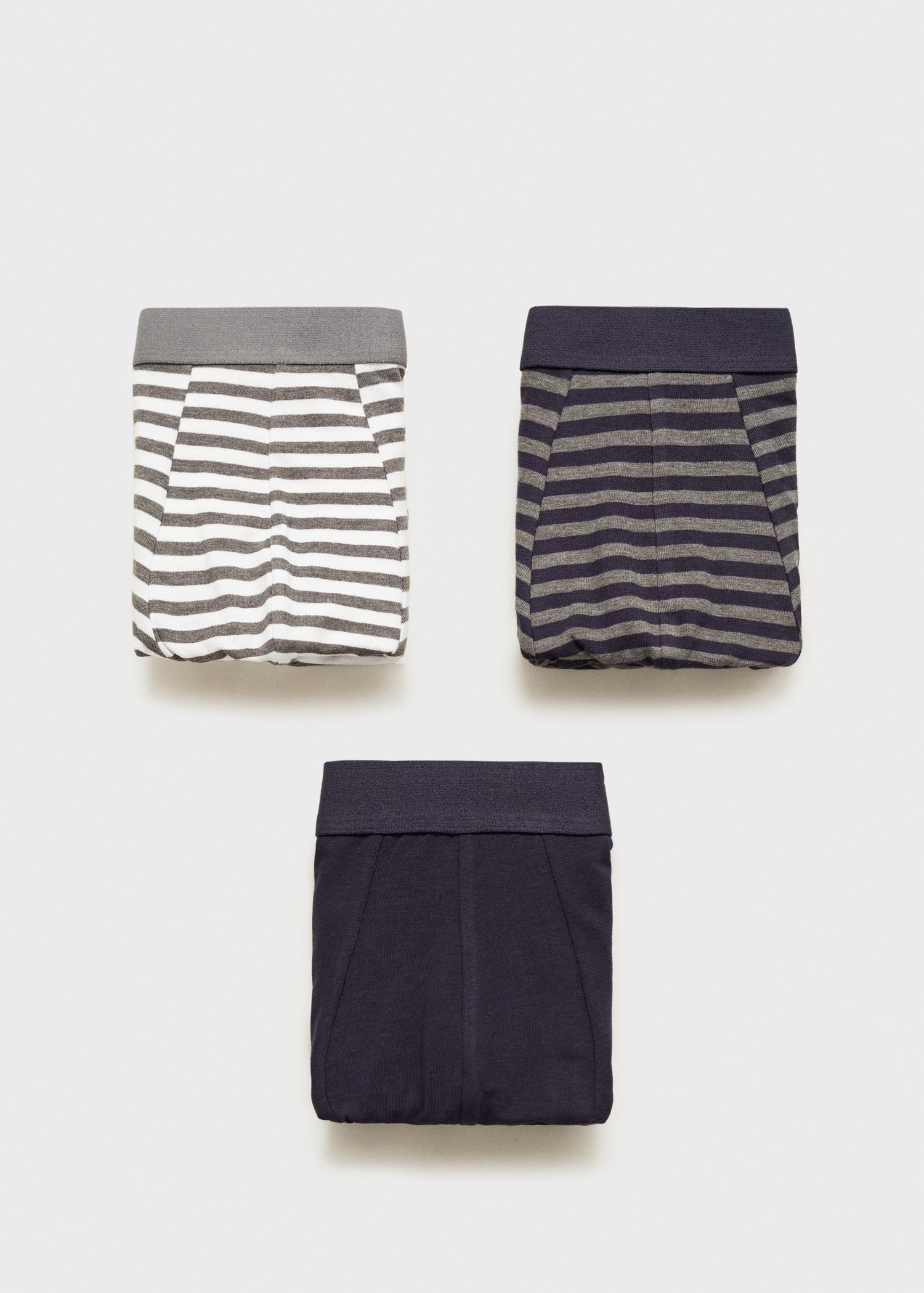 3-pack combined briefs - Men | MANGO USA Product Image