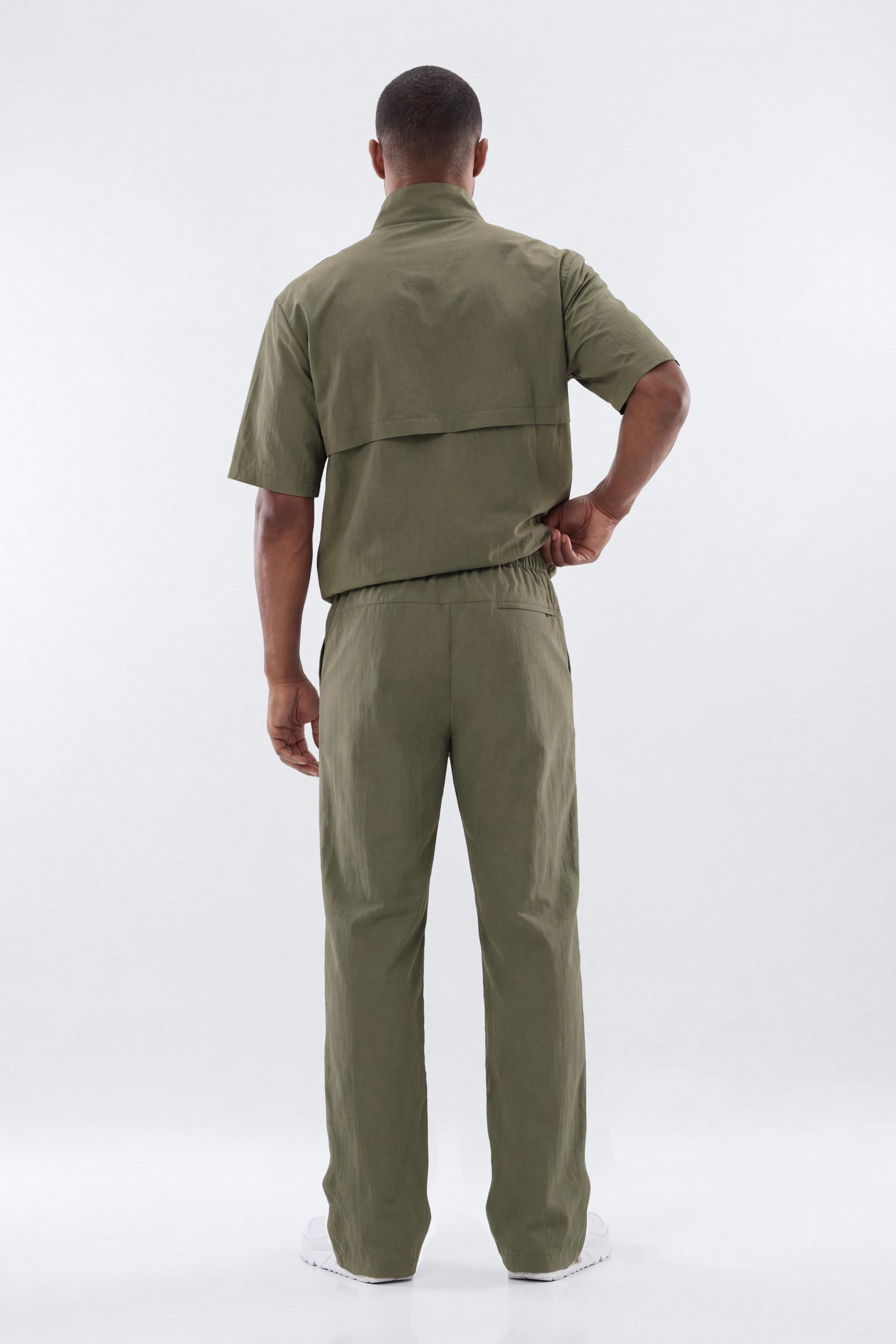 CoreNylon Hooded Full Zip Jacket - Moss Male Product Image