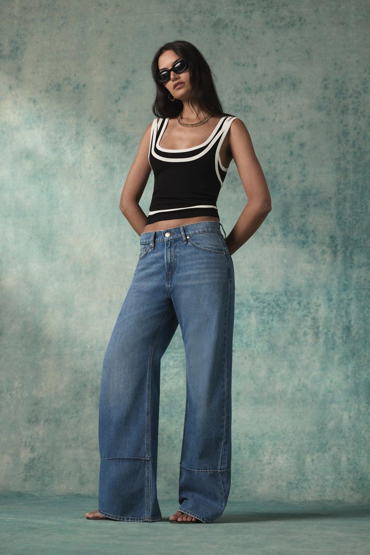 Rylee Pintucked Loose Pant Female Product Image