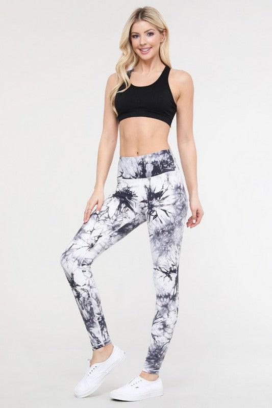 Active Buttery Soft Tye Dye Workout Leggings Product Image