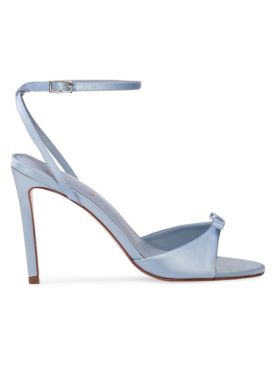 Womens Albie 100MM Satin High Heel Sandals Product Image