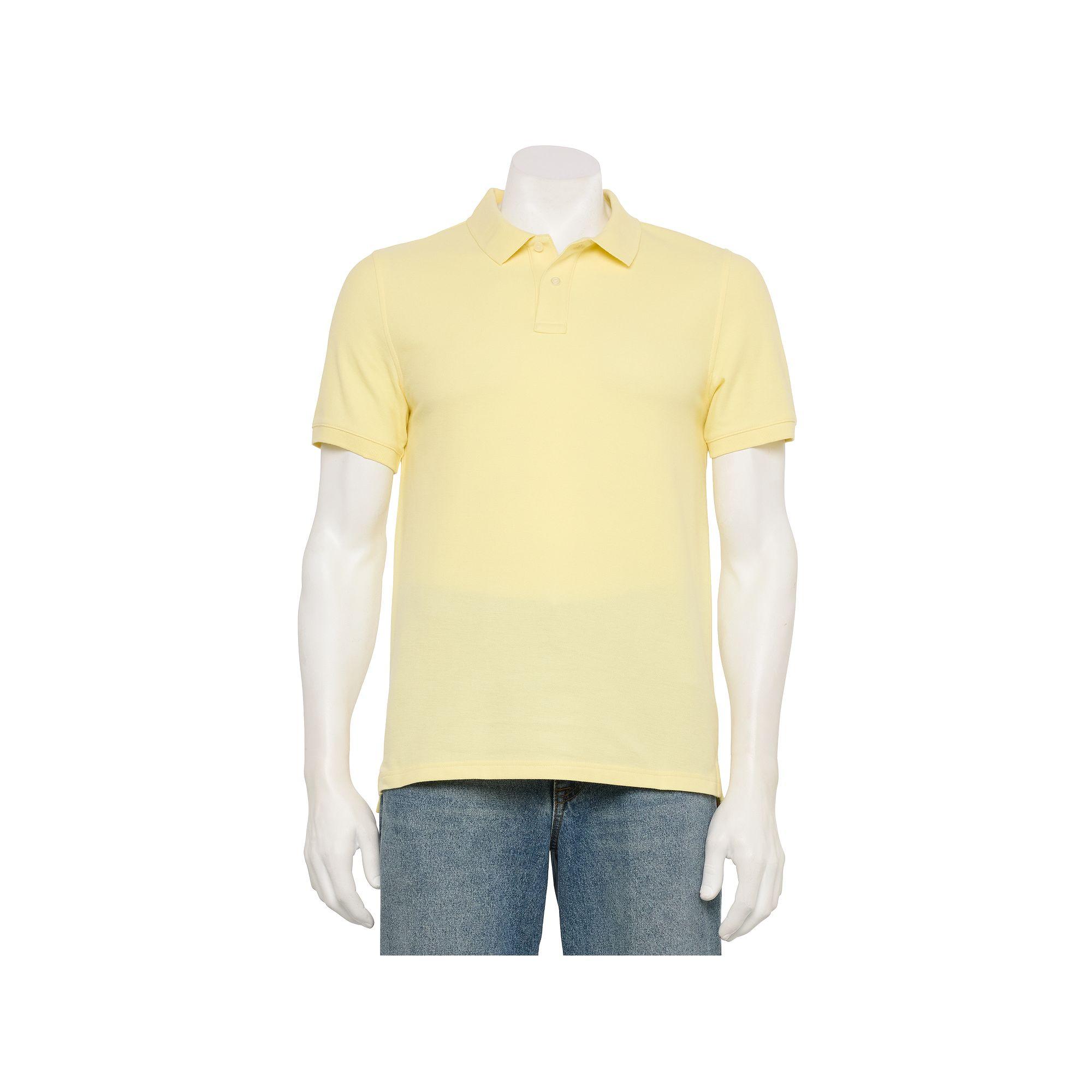 Men's Sonoma Goods For Life® Adaptive Easy Dressing Pique Polo,  Product Image