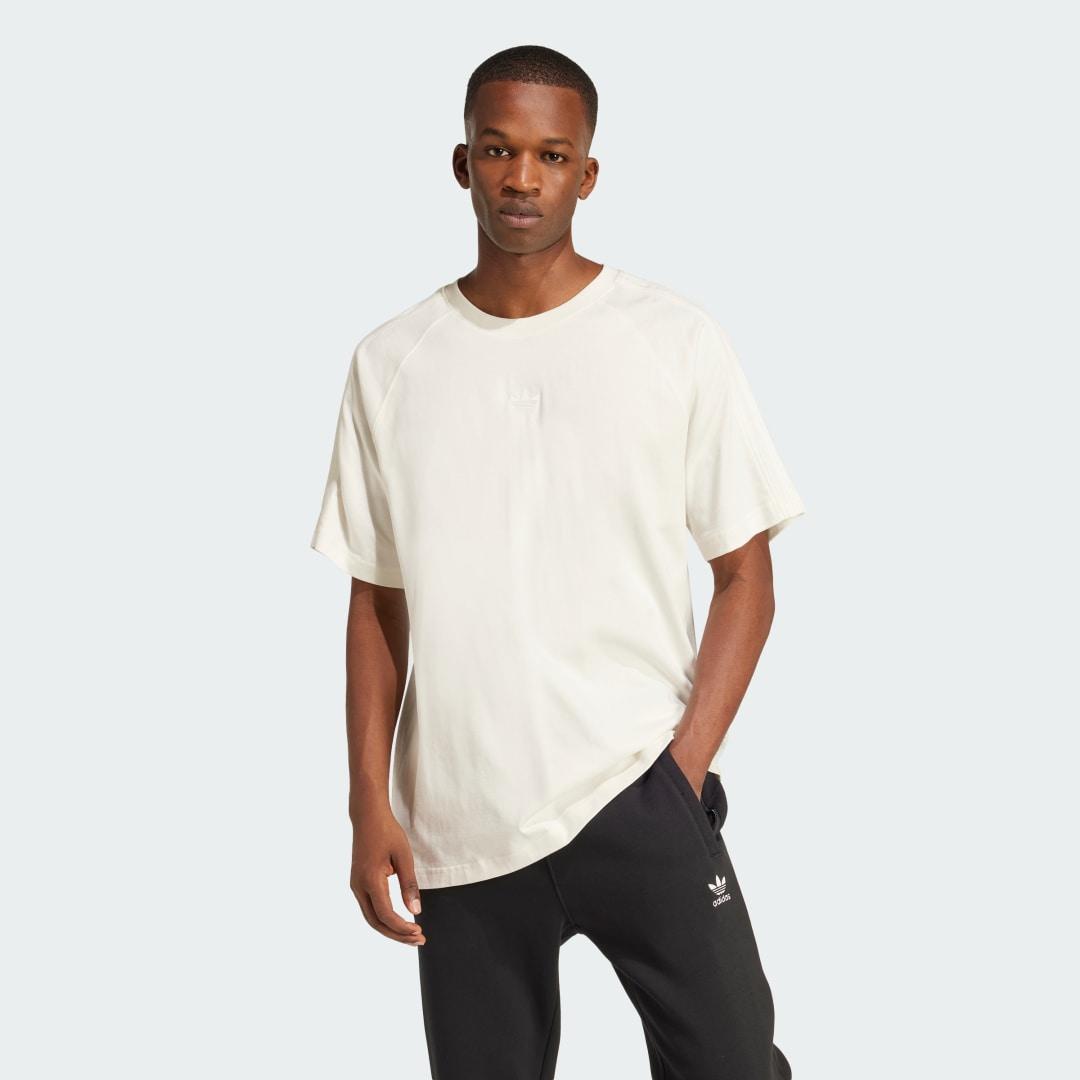 adidas Premium Essentials Tee Earth Strata S Mens Product Image