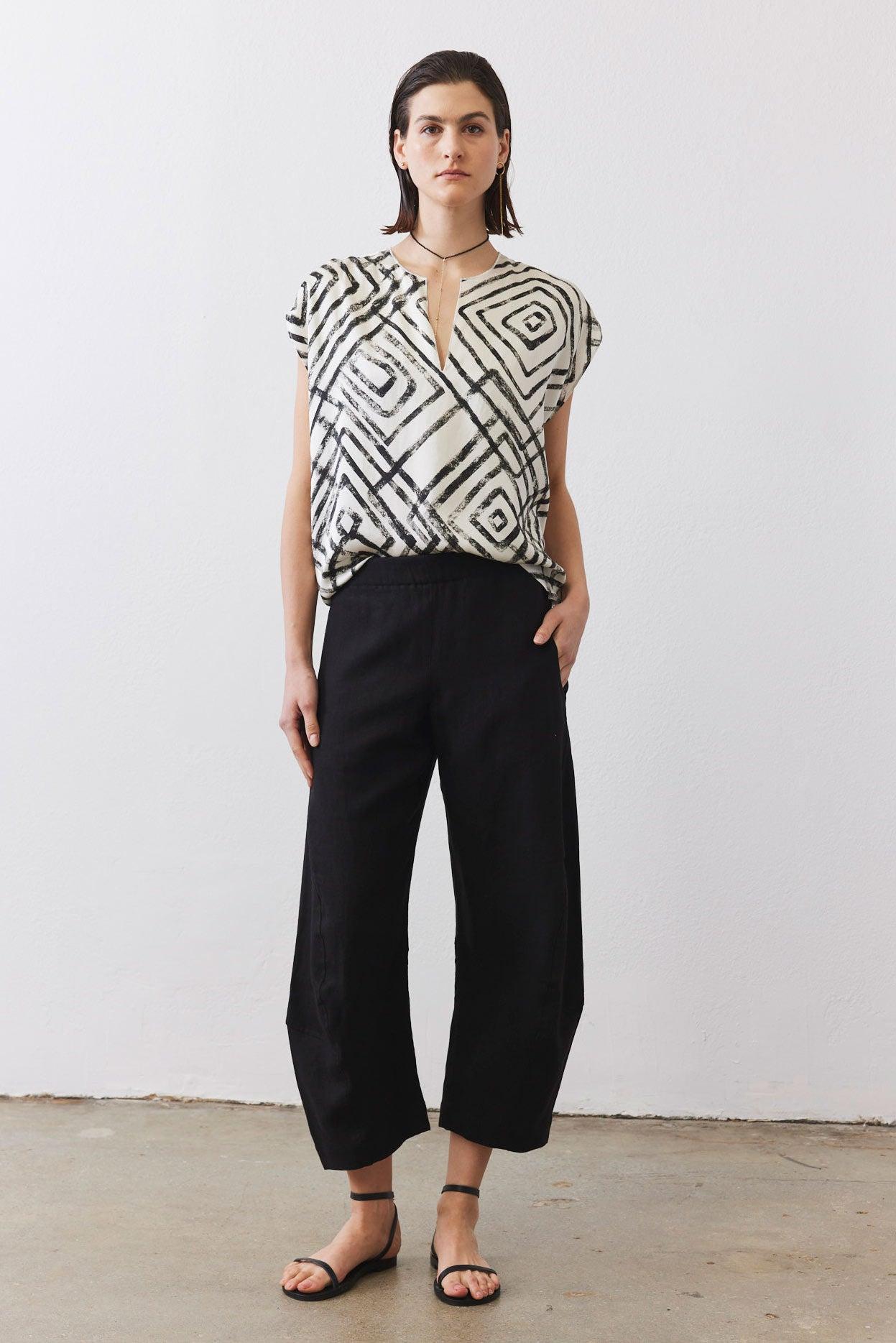 The Linen On the Loose Work Pants Product Image