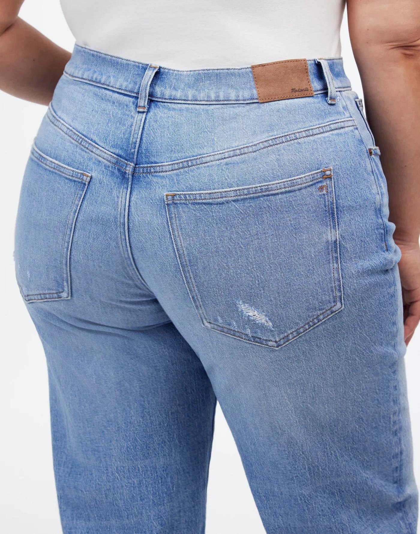 The Plus Perfect Vintage Wide-Leg Crop Jean Product Image