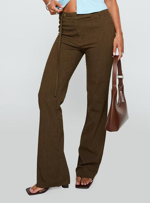 Winika Pants Brown Product Image