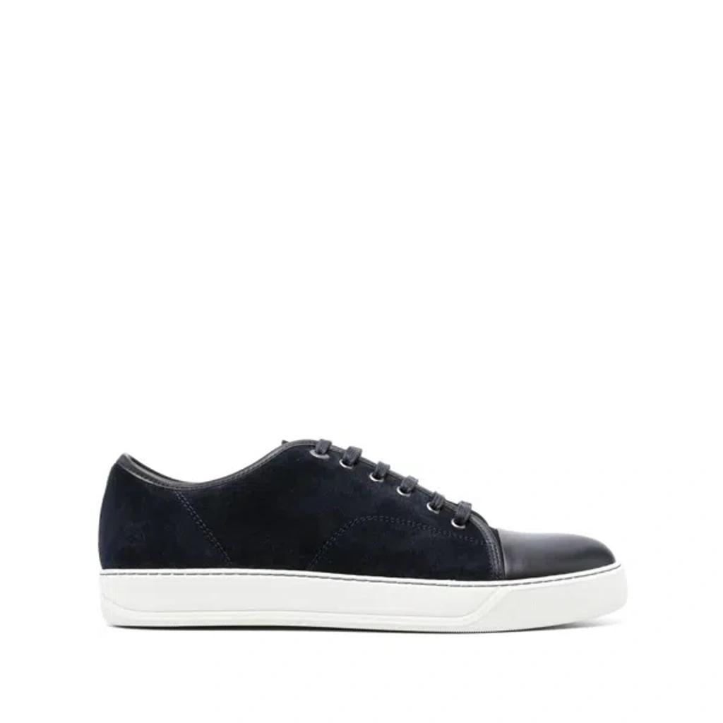 Black DBB1 Suede & Patent Leather Sneakers Product Image