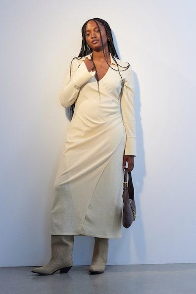 Jersey Wrap Dress Product Image