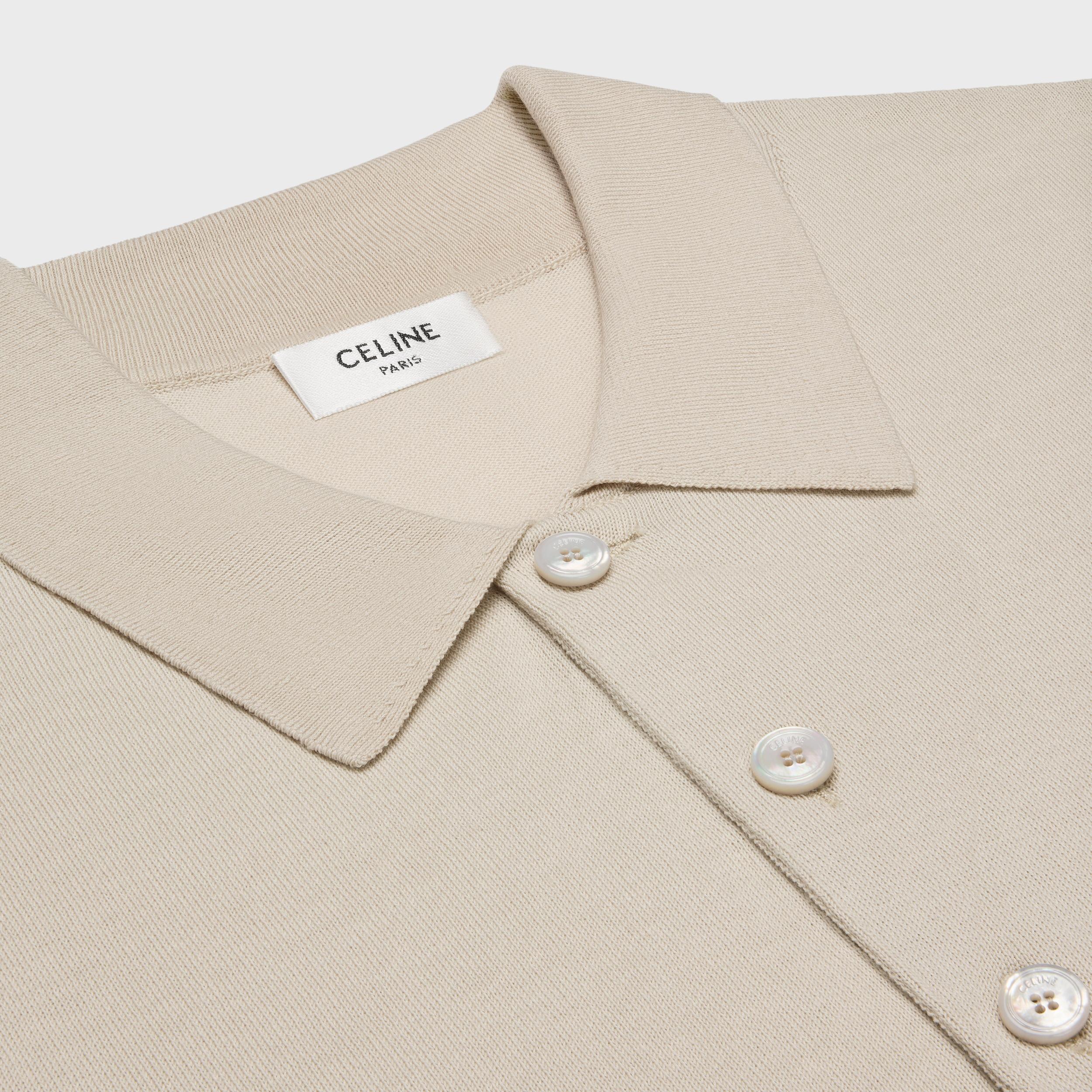 triomphe polo in fine cotton Product Image